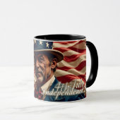 4 juli: de geest van onafhankelijkheid mok (Voorkant rechts)