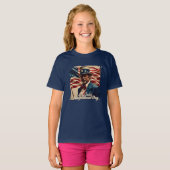 4 juli: de geest van onafhankelijkheid t-shirt (Voorkant volledig)