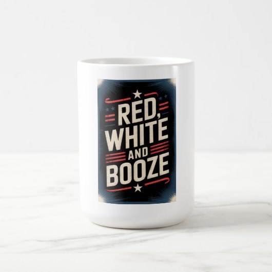 4 juli drankfeest | Rood Wit en Drank Koffiemok (Center)