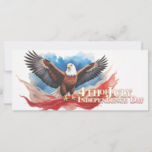 4 juli Eagle – Patriotic Art Design (Voorkant)