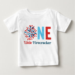 4 juli Eerste verjaardag Baby T-Shirt