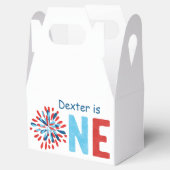 4 juli Eerste verjaardag Bedankdoosjes (Geopend)