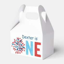 4 juli Eerste verjaardag Bedankdoosjes