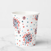 4 juli Eerste verjaardag Papieren Bekers (Links)