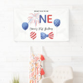 4 juli Eerste Verjaardagsfeestje Spandoek (Insitu)
