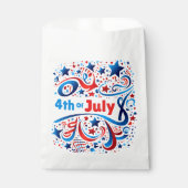 4 juli en sterren | Party Favoriet Tassen Bedankzakje (Voorkant)