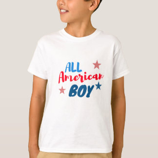 4 juli Familie Matching Vierde juli Jongen T-shirt