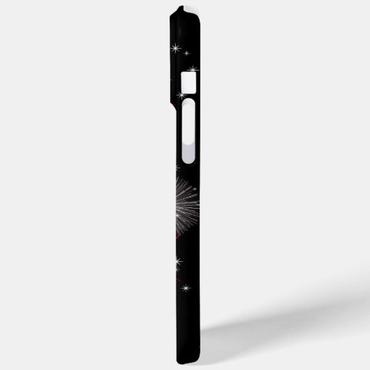 4 juli Feest - Amerikaanse vlag Case-Mate iPhone Case (Achterkant / Links)