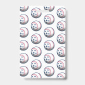 4 juli feest Baseball Badge (Achterkant)
