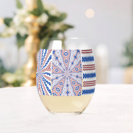 4 juli feest Drinkware Set Wijnglas Zonder Voet