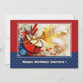 4 juli Feest | Event  Design Kaart