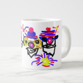 4 juli-feest grote koffiekop (Voorkant rechts)