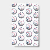 4 juli-feest honkbal badge (Achterkant)