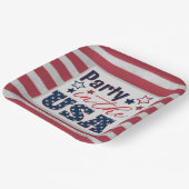 4 juli Feest in de Verenigde Staten Papieren Bordje (Gebogen)