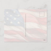 4 juli - Feest met de Amerikaanse vlag Feestdagenkaart (Achterkant)