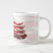 4 juli - Feest met de Amerikaanse vlag Grote Koffiekop (Rechts)