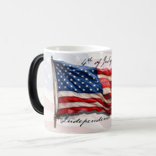 4 juli - Feest met de Amerikaanse vlag Magische Mok