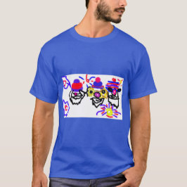 4 juli-feest t-shirt