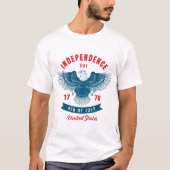 4 juli-feest t-shirt (Voorkant)