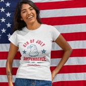4 juli-feest t-shirt
