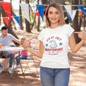 4 juli-feest t-shirt