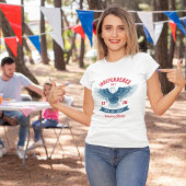 4 juli-feest t-shirt