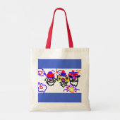 4 juli-feest tote bag (Achterkant)