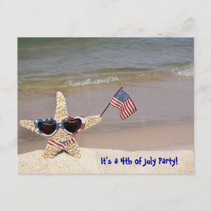 4 juli Feest Zeester Kaart