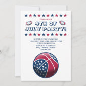 4 juli Feestballen Kaart (Voorkant)