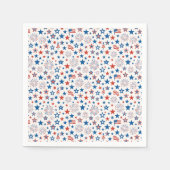 4 juli Feestbekers Servet (Voorkant)