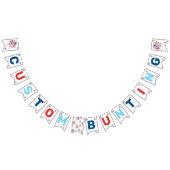 4 juli Feestdecoraties Verjaardag Custom Vlaggetjes (Alle)