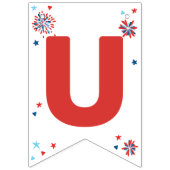 4 juli Feestdecoraties Verjaardag Custom Vlaggetjes (Derde vlag)