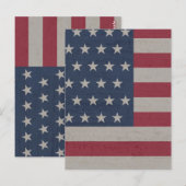 4 JULI FEESTVLAG BRIEFKAART (Voorkant / Achterkant)