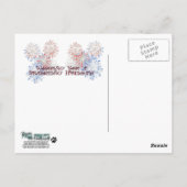 4 juli Firecracker - Corgi Briefkaart