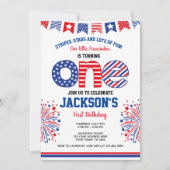 4 juli, Firecracker Kaart (Voorkant)