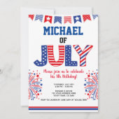 4 juli, Firecracker Kaart (Voorkant)