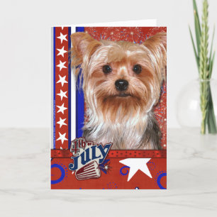 4 juli Firecracker - Yorkshire Terrier Kaart