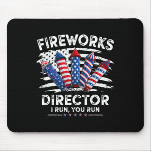 4 juli Fireworks Director Ik run You Run Mannen B Muismat