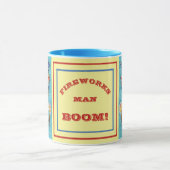 4 JULI FIREWORKS ROBOT, FIRECRACKER STEAMPUNK MOK (Midden)