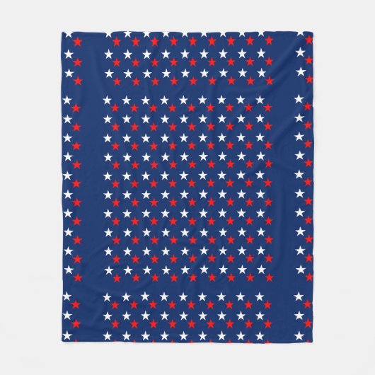 4 juli fleece deken (Voorkant)