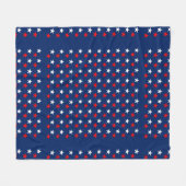 4 juli fleece deken (Voorkant (Horizontaal))