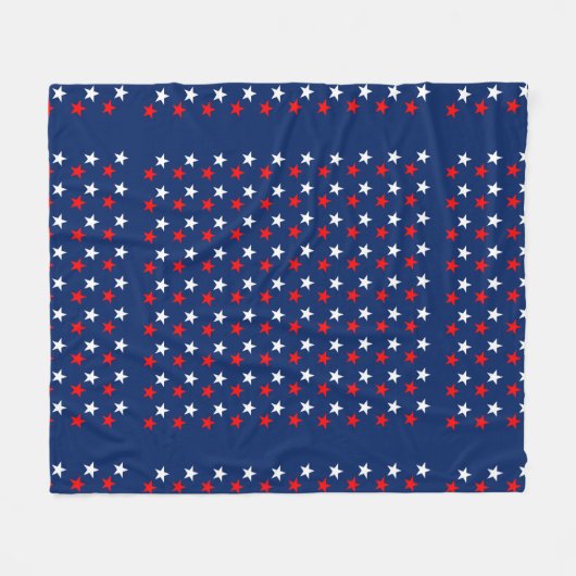 4 juli fleece deken (Voorkant (Horizontaal))