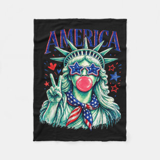 4 juli fleece deken