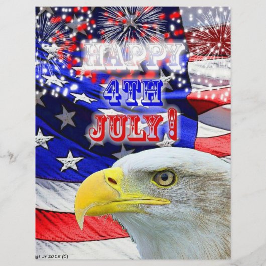 4 juli flyer (Voorkant)