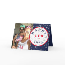 4 juli Foto Red White Blue Stars