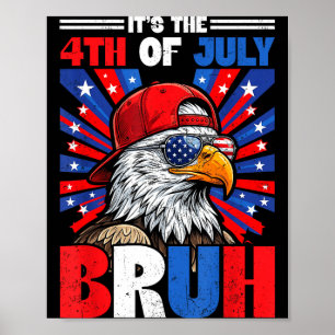 4 juli gast 250 jaar 1776-2026 adelaar poster