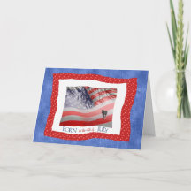 4 juli geboortedag in rood wit en blauw