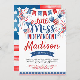 4 juli geboortedag kaart