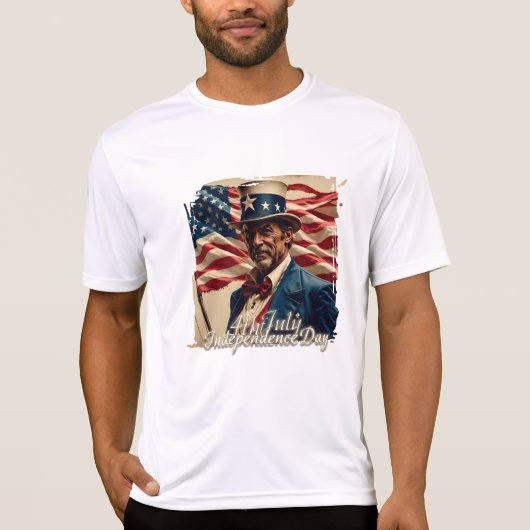 4 juli – Geest van Onafhankelijkheid T-shirt (Voorkant)
