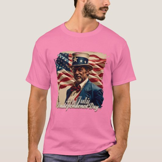 4 juli – Geest van Onafhankelijkheid T-shirt (Voorkant)